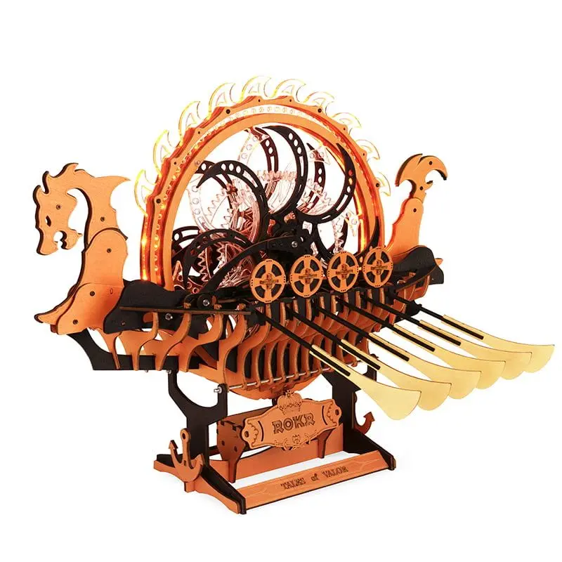 Rokr Dragon-Boat 3D Wooden Puzzle 1