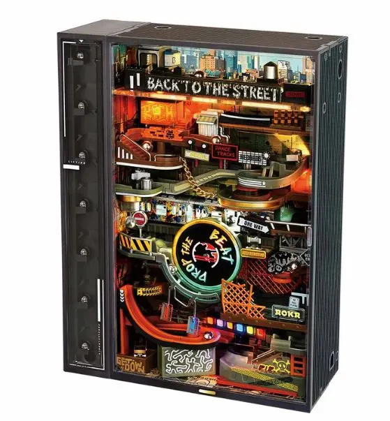 Rokr Hip-Hop Street Marble Run Mechanical 3D Puzzle 1