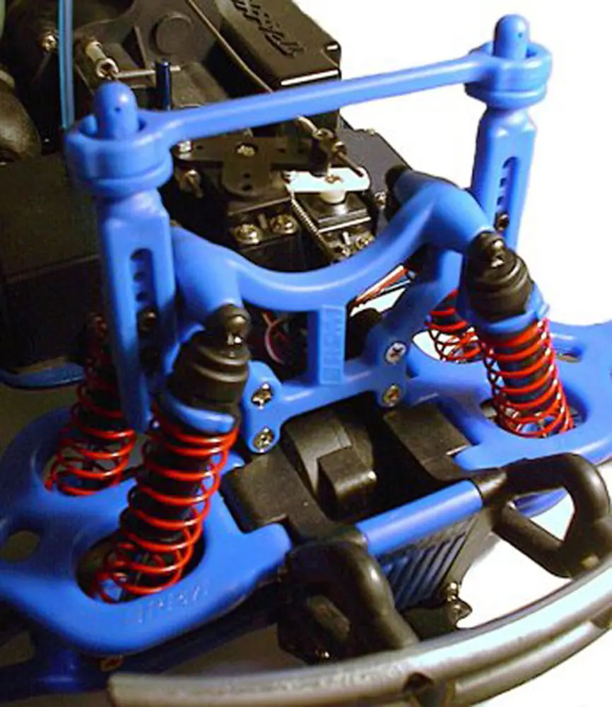 Shock Tower & Body Mounts, Blue 1