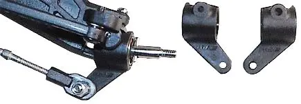 Rpm 80372 Front Axle Carriers 5X11 Rust/Stamp/Slash 1