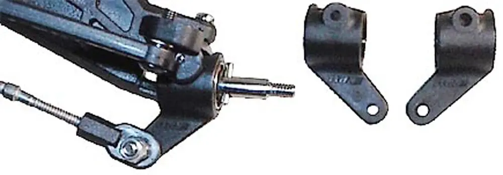 Front Bearing Carriers, Black 1