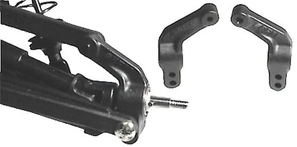 Rear Bearing Carriers, Black 1