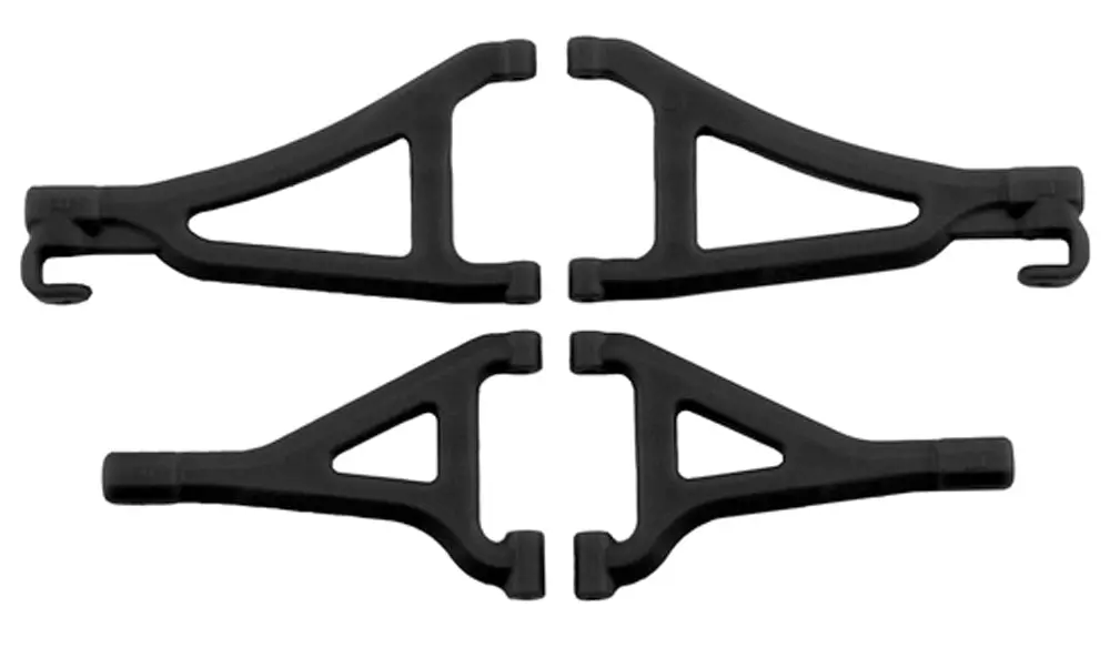 Front Upper & Lower A-Arms, Black 1