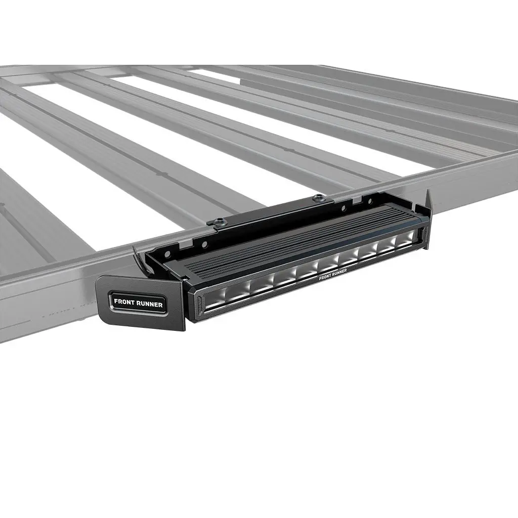 Front Runner 10” Led Light Bar Vx250-Fl / 12V/ 24V / Flood Beam And Mounting Bracket 1