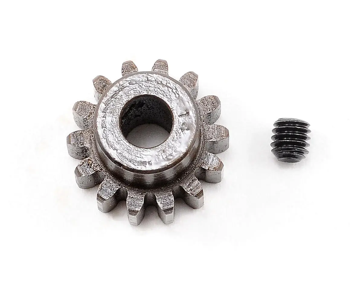Extra Hard Steel Mod1 Pinion Gear, 14T W/ 5Mm Bore 1