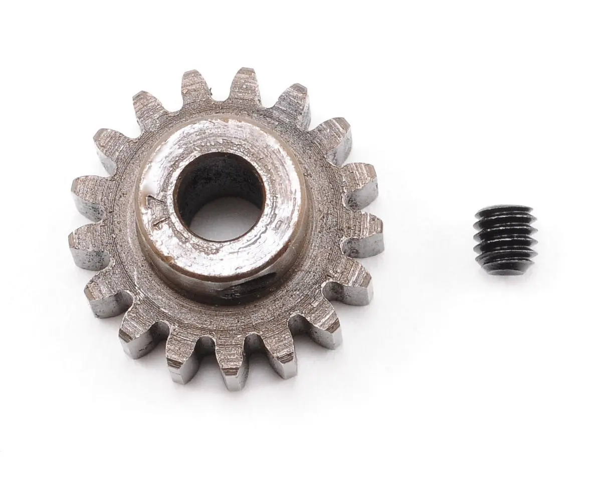 Extra Hard Steel Mod1 Pinion Gear, 17T W/ 5Mm Bore 1