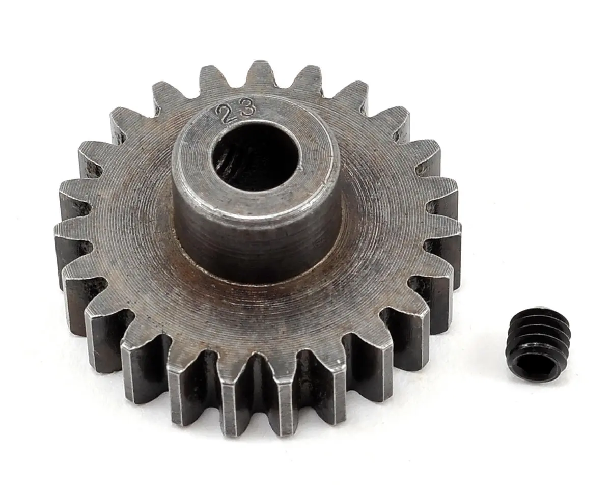 Extra Hard Steel Mod1 Pinion Gear, 23T W/ 5Mm Bore 1