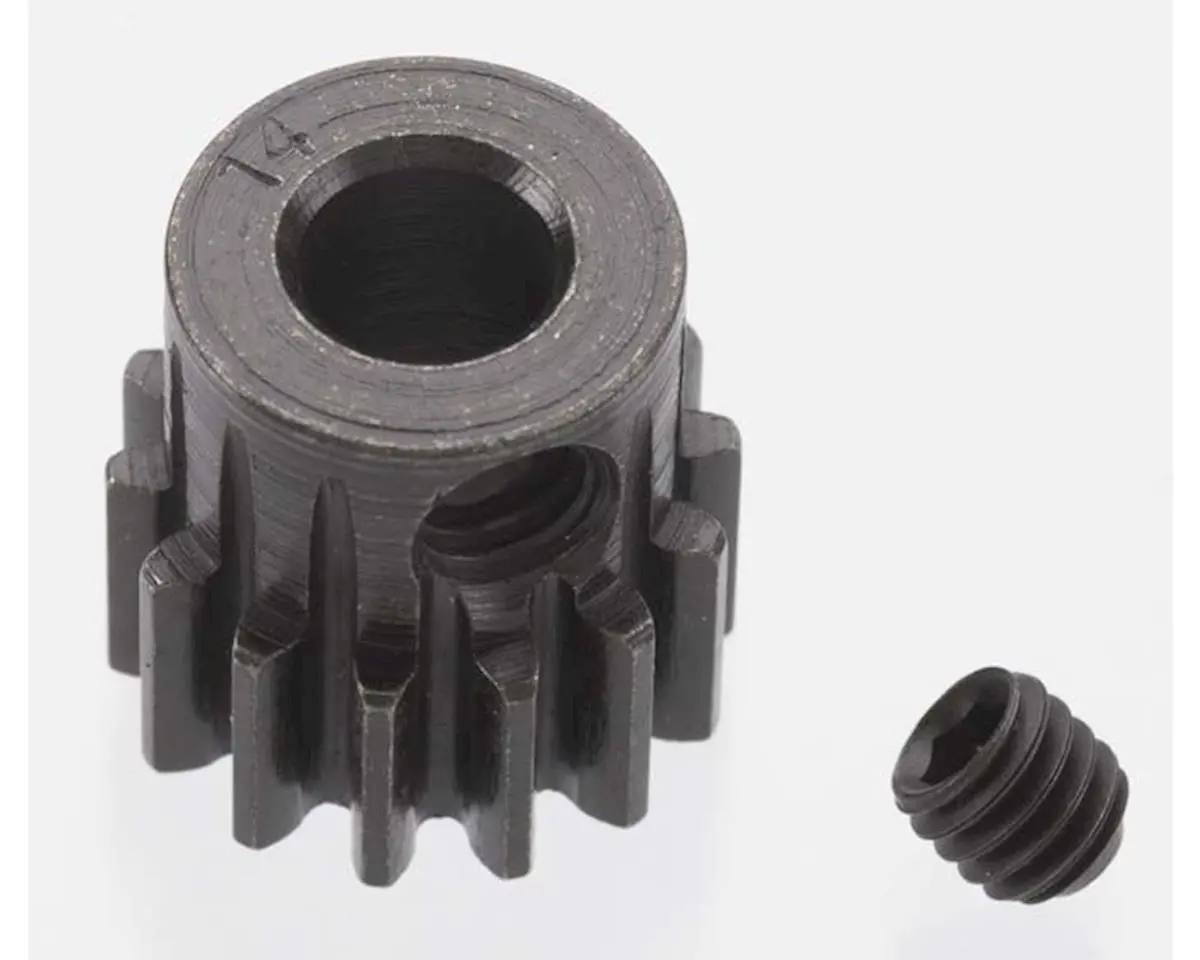 Extra Hard Steel Pinion Gear, 32P, 14T W/ 5Mm Bore 1
