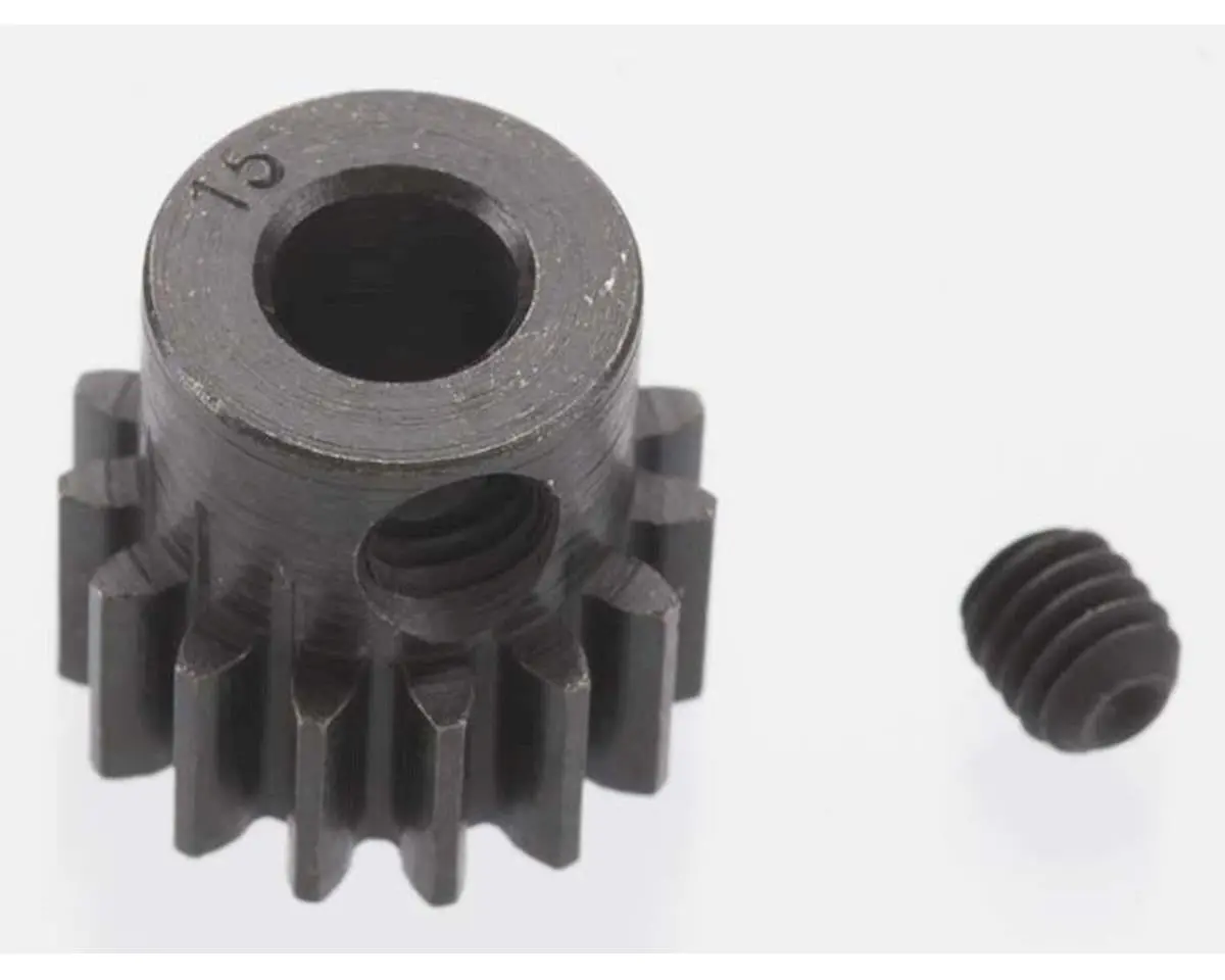 Extra Hard Steel Pinion Gear, 32P, 15T W/ 5Mm Bore 1