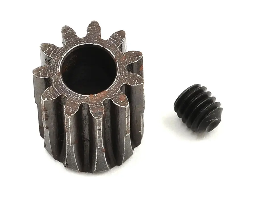 Extra Hard Steel .8 Mod Pinion Gear, 11T W/5Mm Bore 1