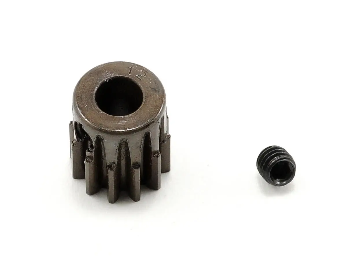 Extra Hard Steel .8 Mod Pinion Gear, 12T W/5Mm Bore 1