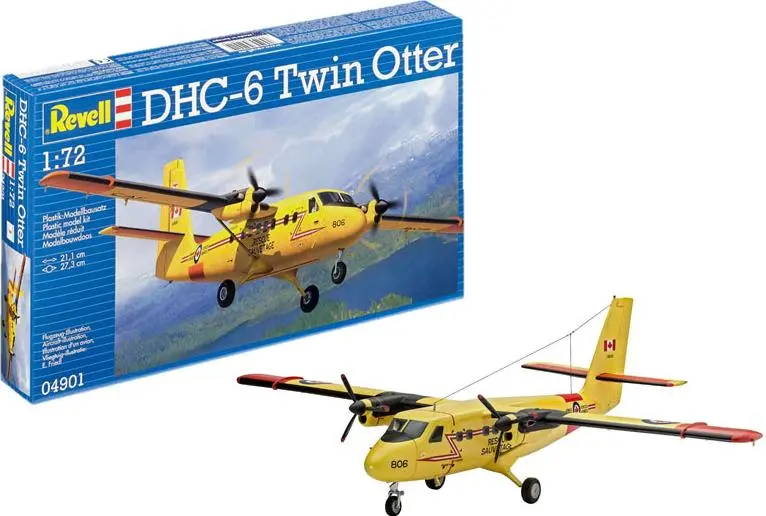 Revell 1/72 Dhc-6 Twin Otter 1