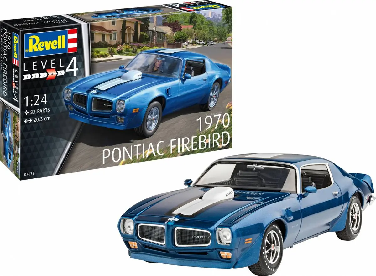 Revell 1/24 1970 Pontiac Firebird Car 1