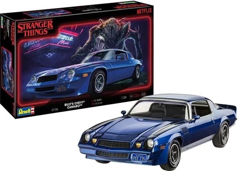 Revell 7728 1/24 Chevy Camaro Z28 Stranger Things 1