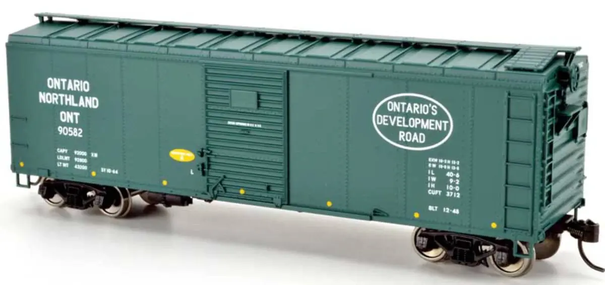 Bowser Ho 40' Box Ontario Northland #90582 1