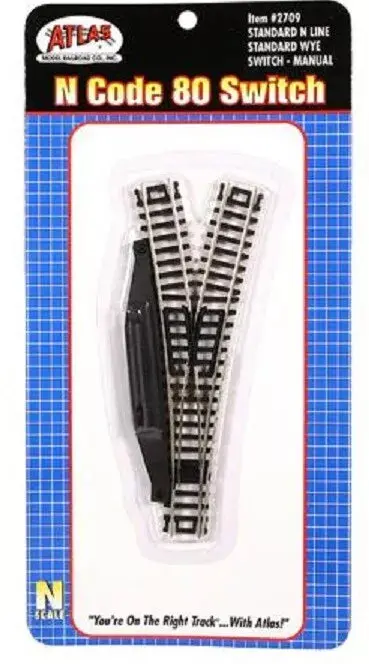Atlas 2709 N Code 80 Manual Wye Turnout 1