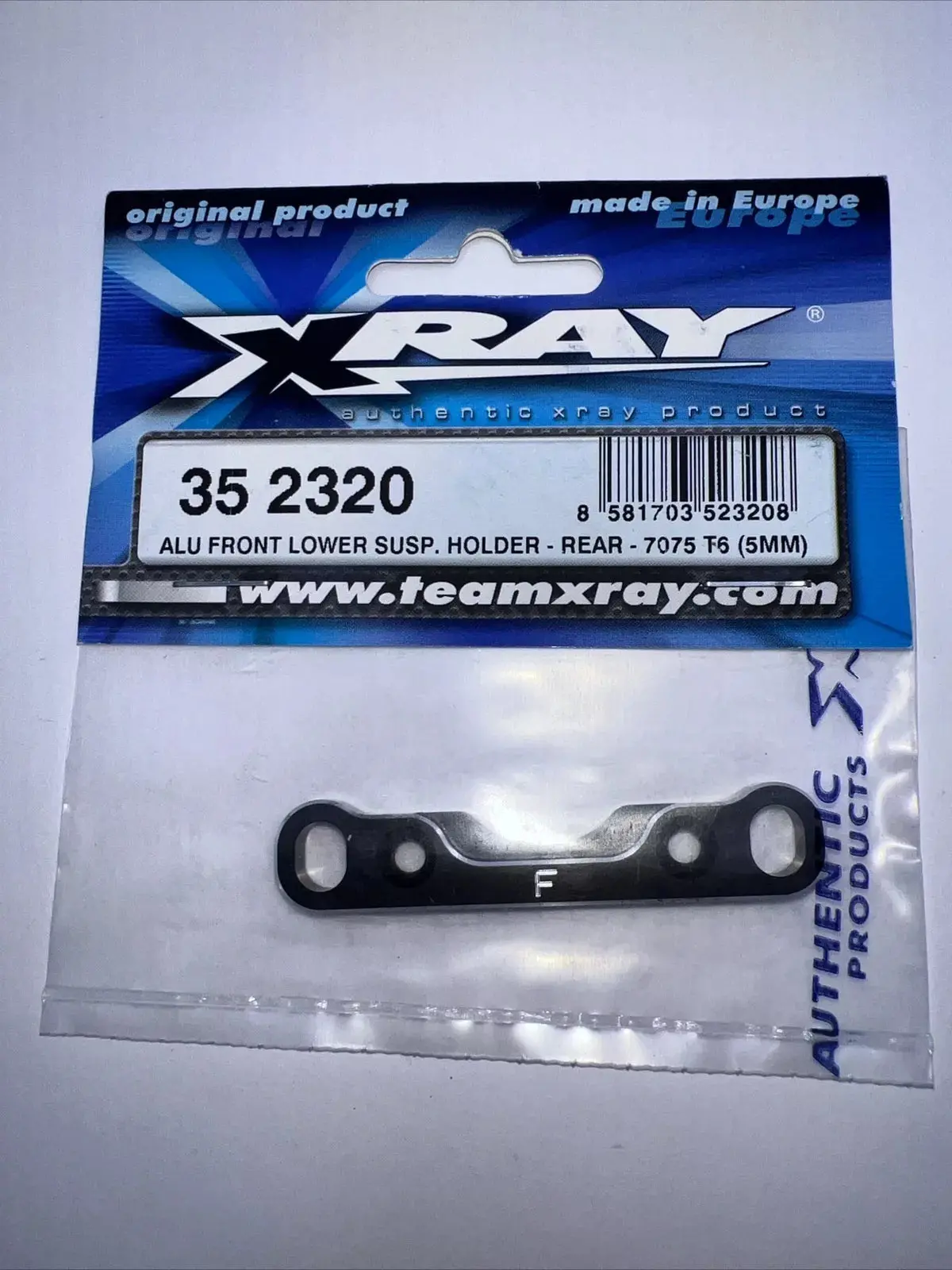 35 2320 Xray Aluminum Front Lower Suspension Holder Rear 7075 T6 5Mm 1
