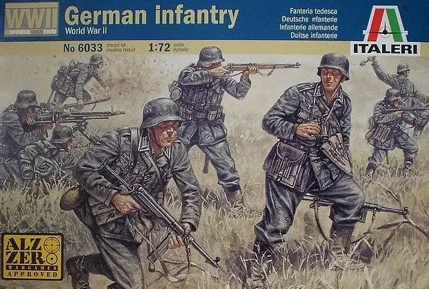 Italeri 1/72 Wwii German Infantry 1