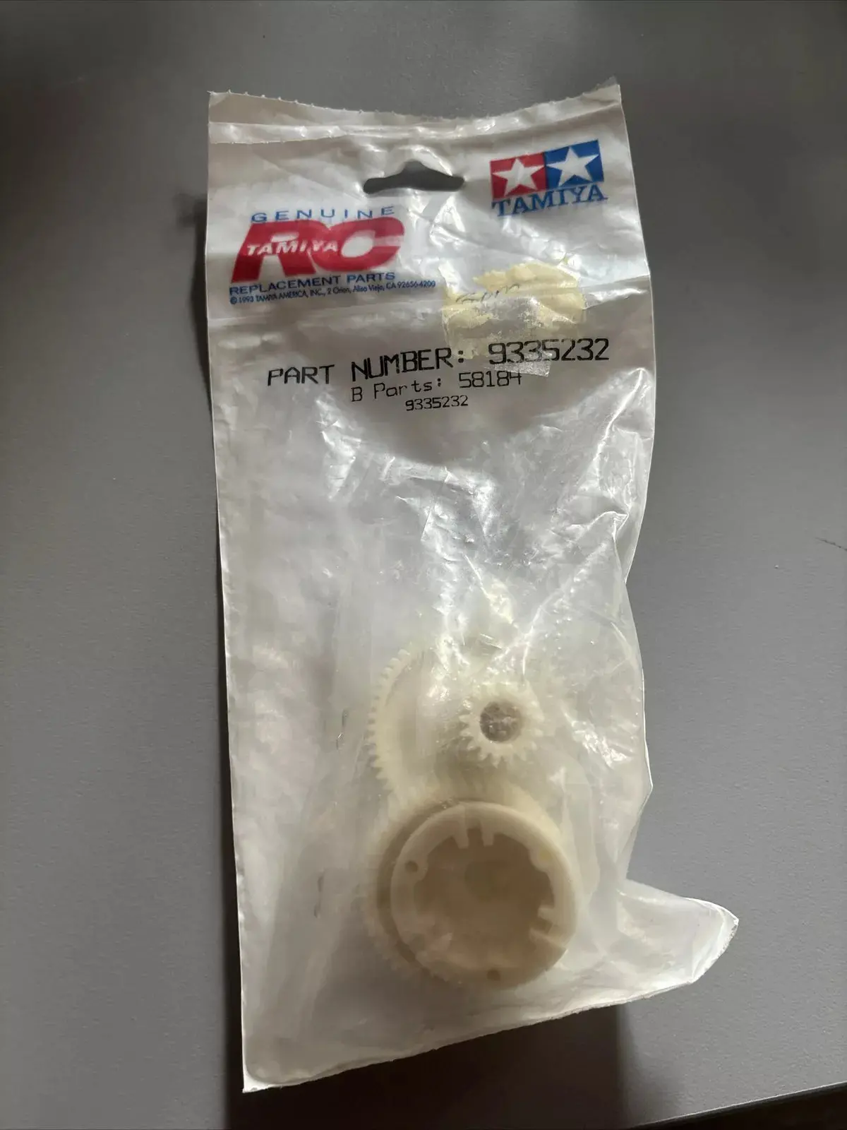 Tamiya Part 9335232 Rc B Part Gears Plastic Rising Fighter Buggy / Mad Bull 1