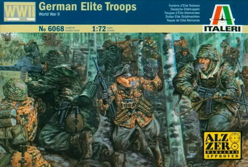 Italeri 1/72 Wwii German Ss 1