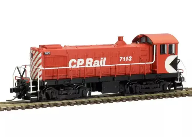 Atlas 40005015 N Alco S4 – Loksound And Dcc – Master(R) Gold — Canadian Pacific 7117 (Red, Black, White) 1