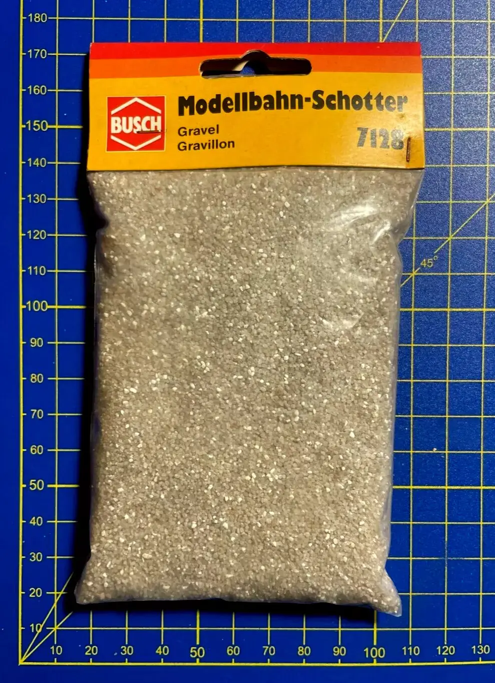 Busch 7128 - Modellbahn-Schotter Gravel Gravillon 230Gr 1