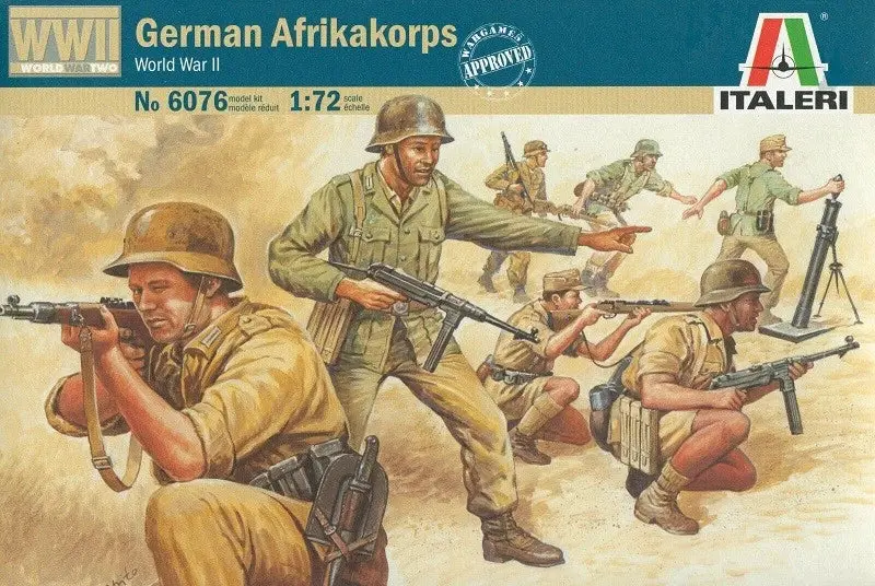Italeri 1/72 Wwii German Africa Corps 1