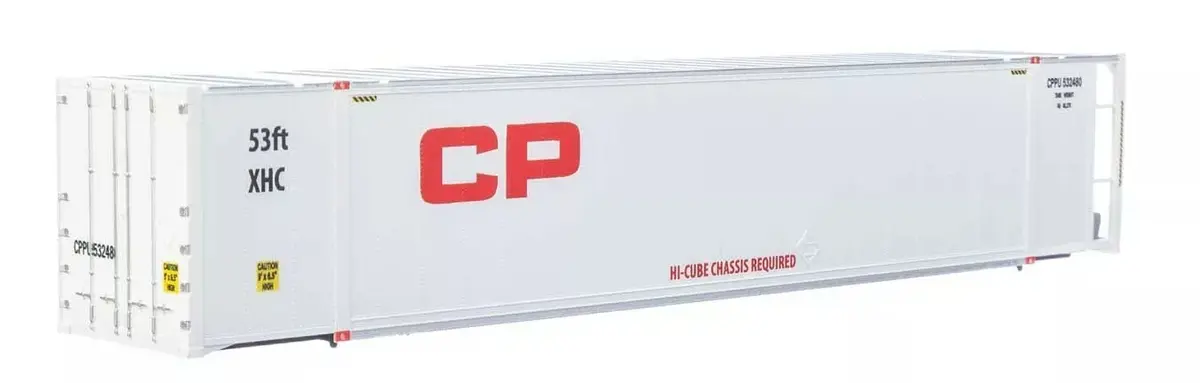 53' Reefer Container - Ready To Run -- Canadian Pacific 1