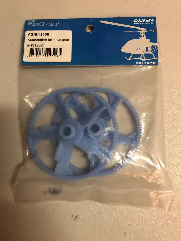 Align Hs1202t T-Rex 450 Autorotation Tail Drive Gear 1