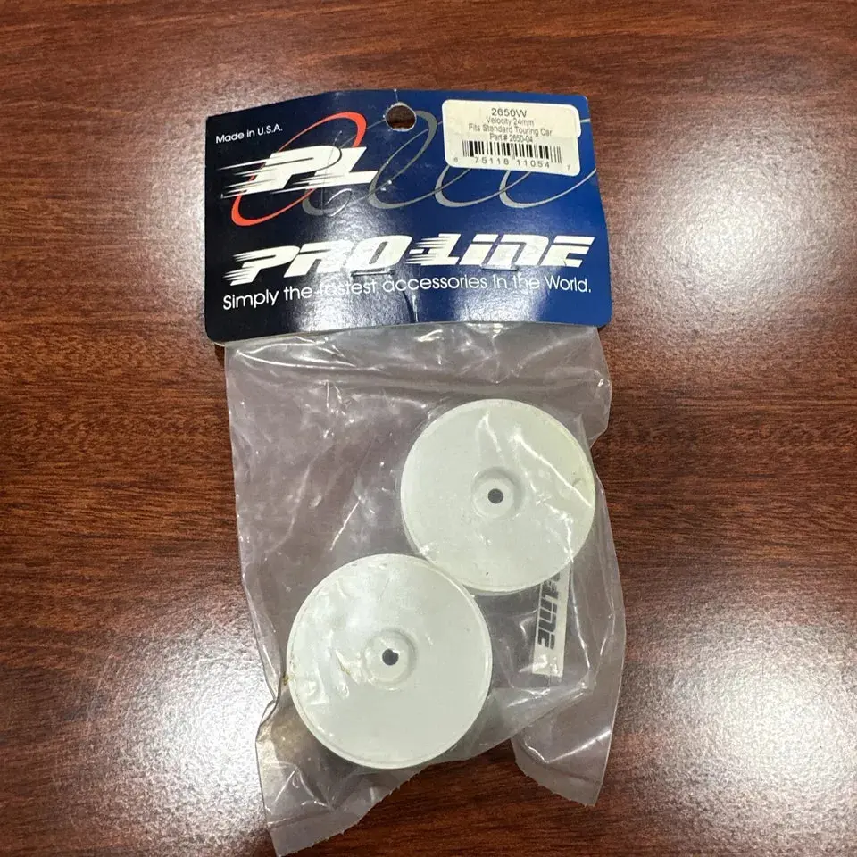 Pro-Line Velocity White 24Mm Hex Drive Wheels 2650-04 2650W Rc Touring Part 1