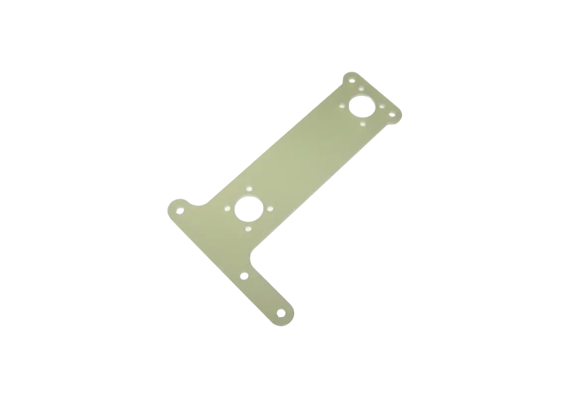 4433 Team Associated Associated .063" Rc12lw Rc12ls T Bar Fiberglass White 1