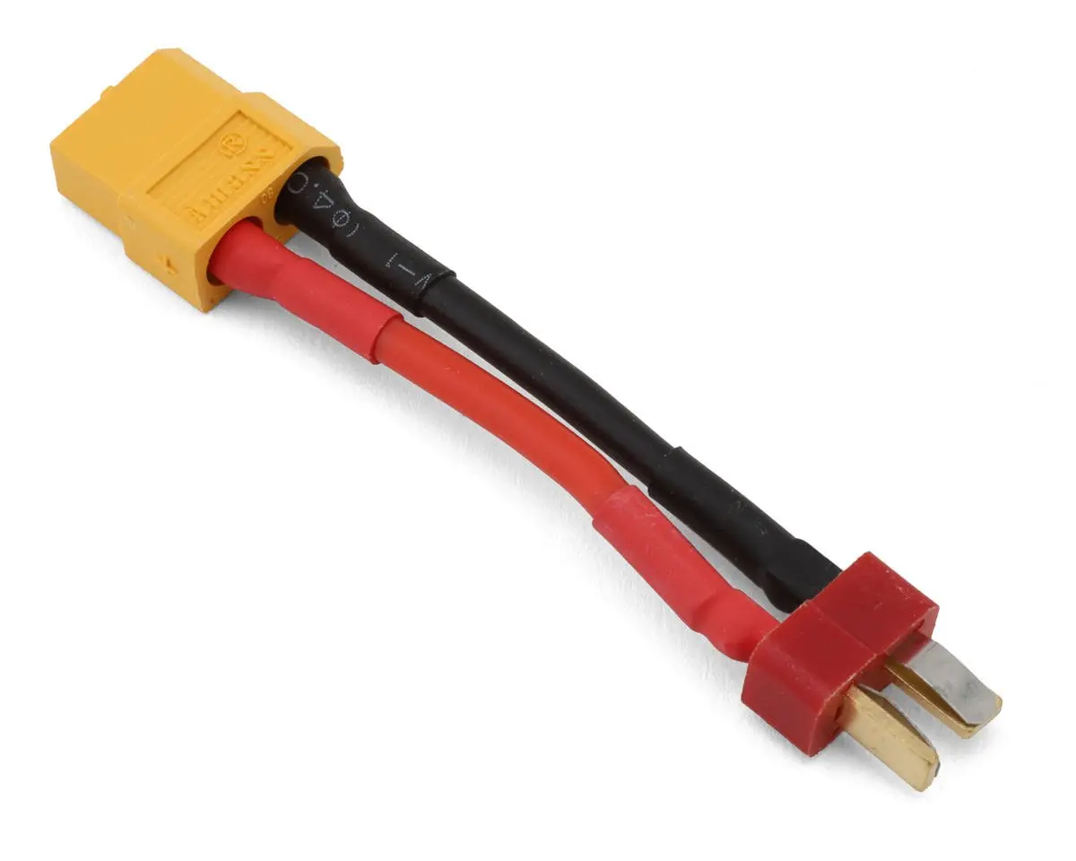 Power Adapter, Xt60 Female To T-Style/Deans Male 1