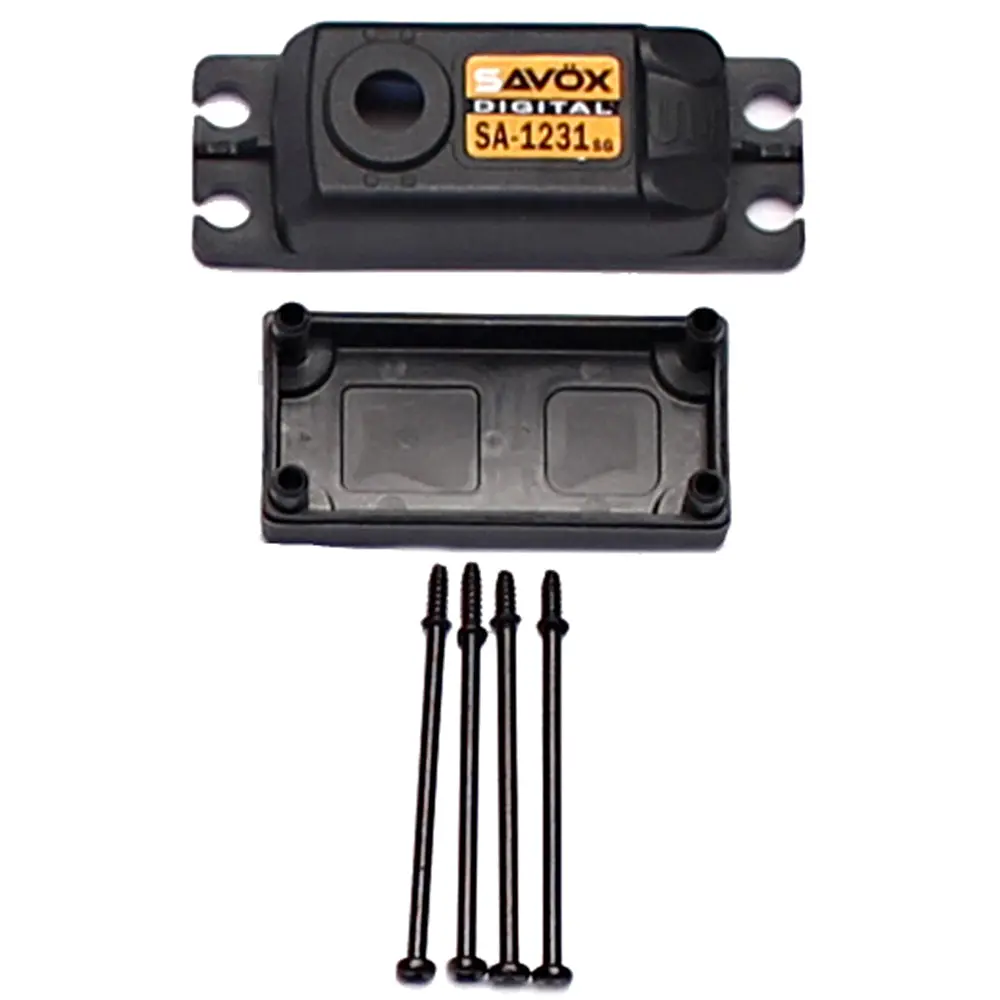 Top & Bottom Replacement Servo Case W/ 4 Screws 1