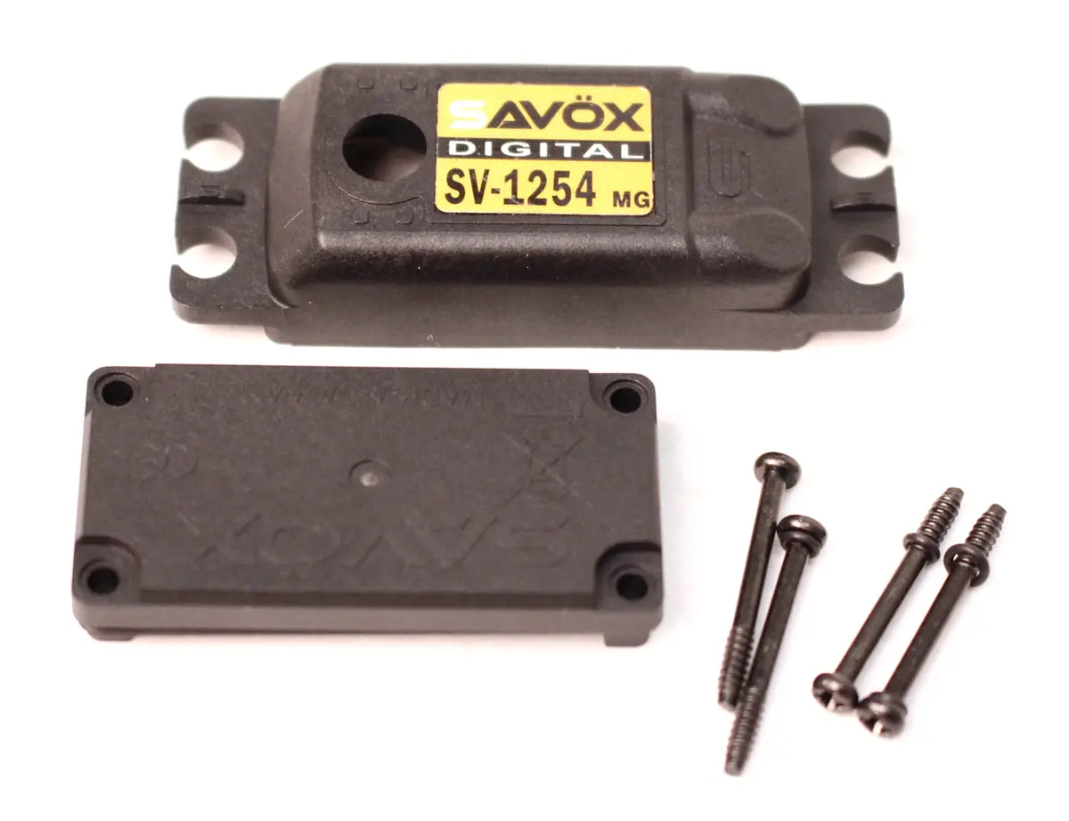 Sv1254mg Top & Bottom Servo Case 1