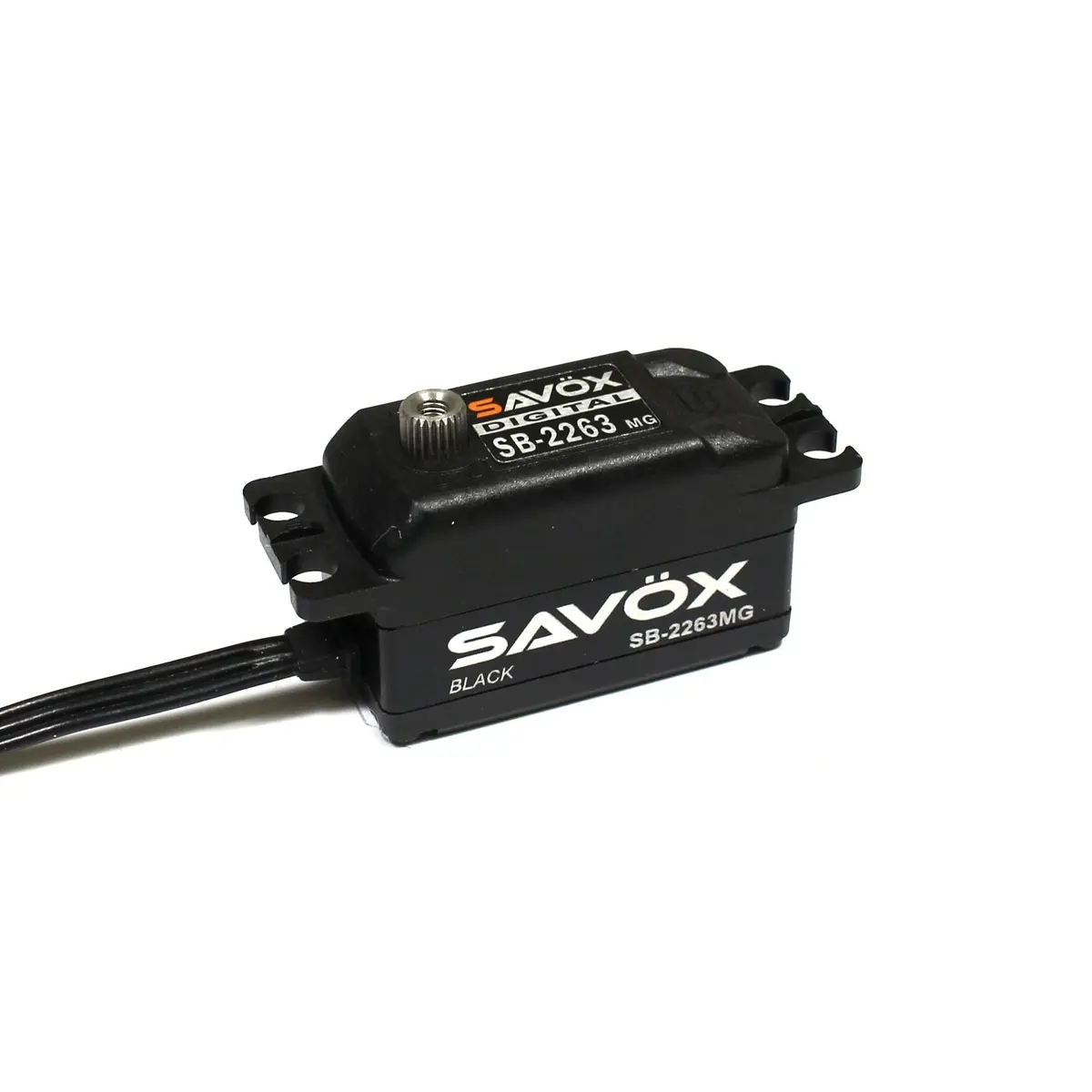 Low Profile Digital 6.0V Servo, Black Edition 1