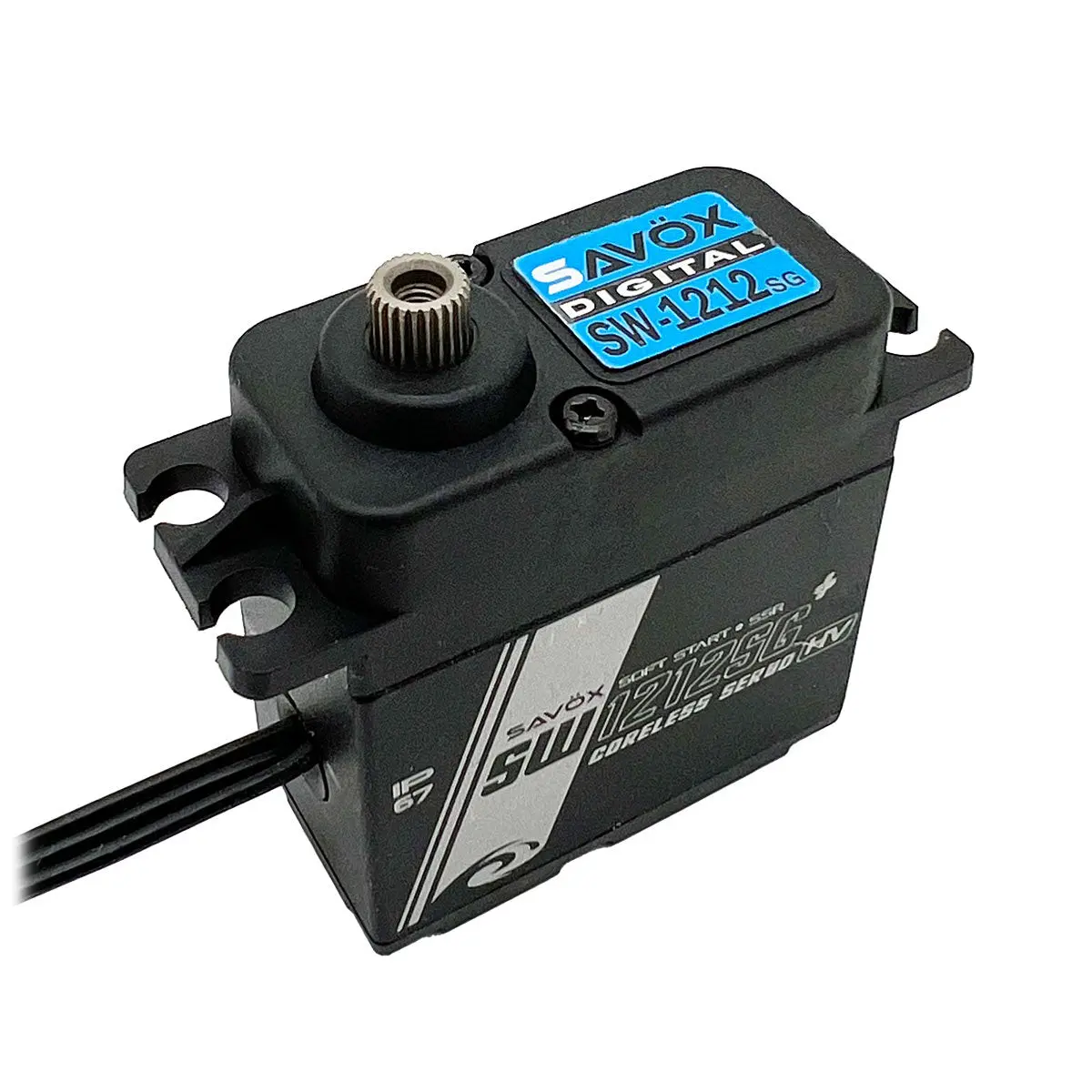 Sw-1212Sg-Be Plus Waterproof Hv Digital Servo, Black Edition, 0.14Sec / 638Oz 1