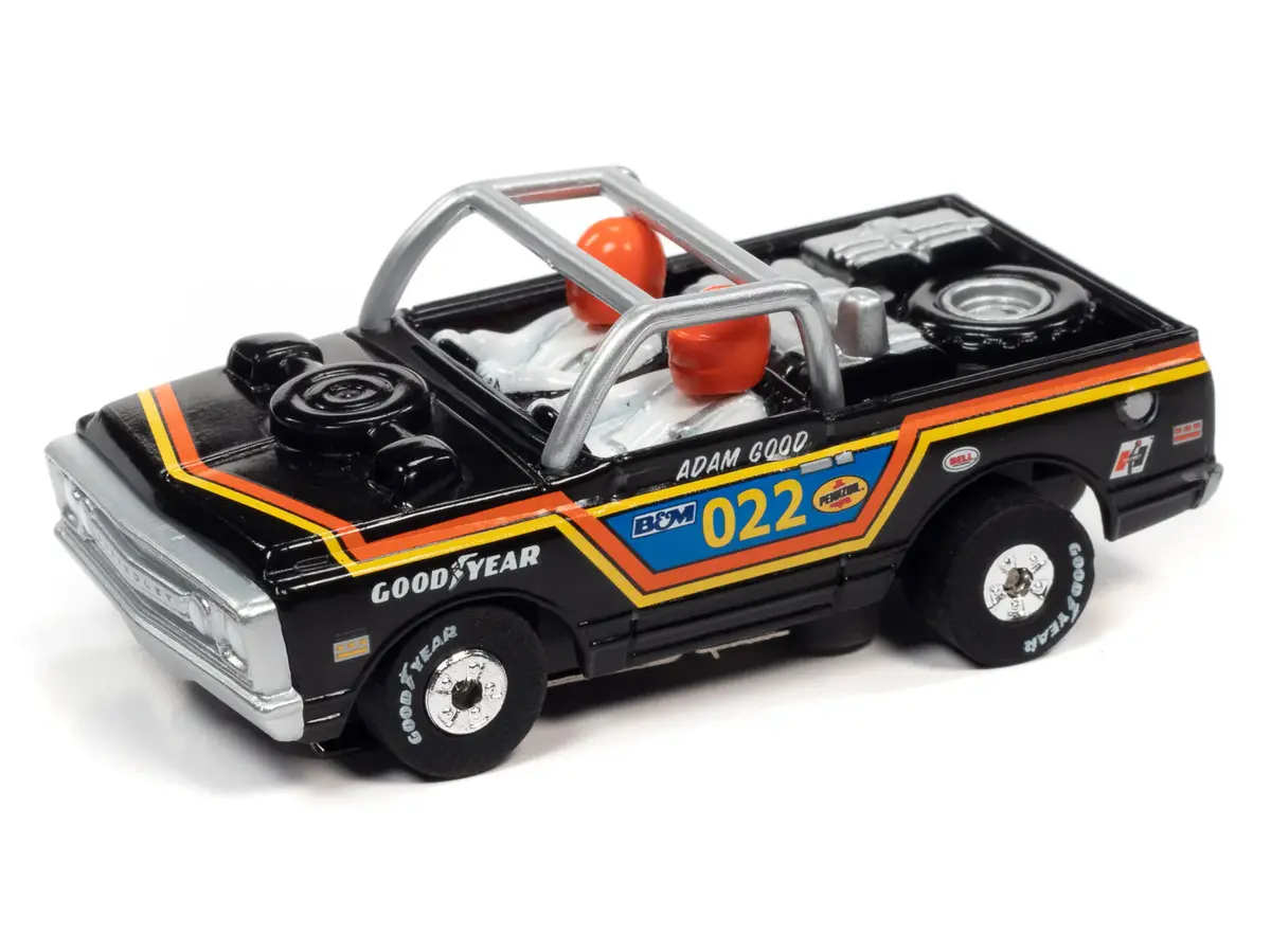 Auto World Thunderjet 1970 Chevy Baja Blazer Black 1