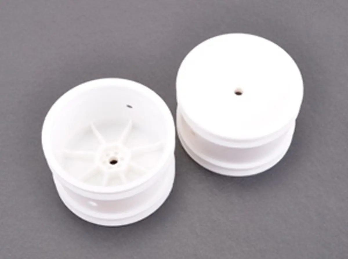 Rear 1/10 Off-Road Wheels, 12Mm, White 1