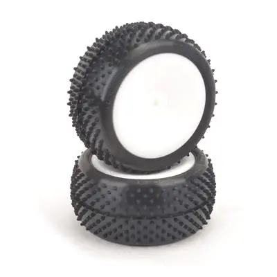 Mezzo Pre-Glued Rear Buggy Tires, Yellow Compound (2) 1