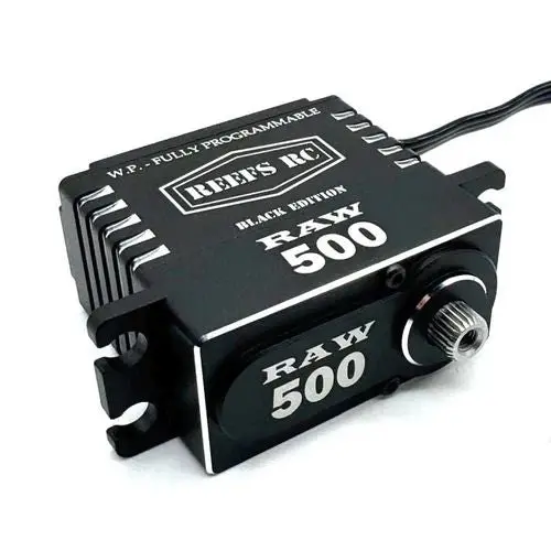 Raw 500 Servo Programmable, Black Edition 1