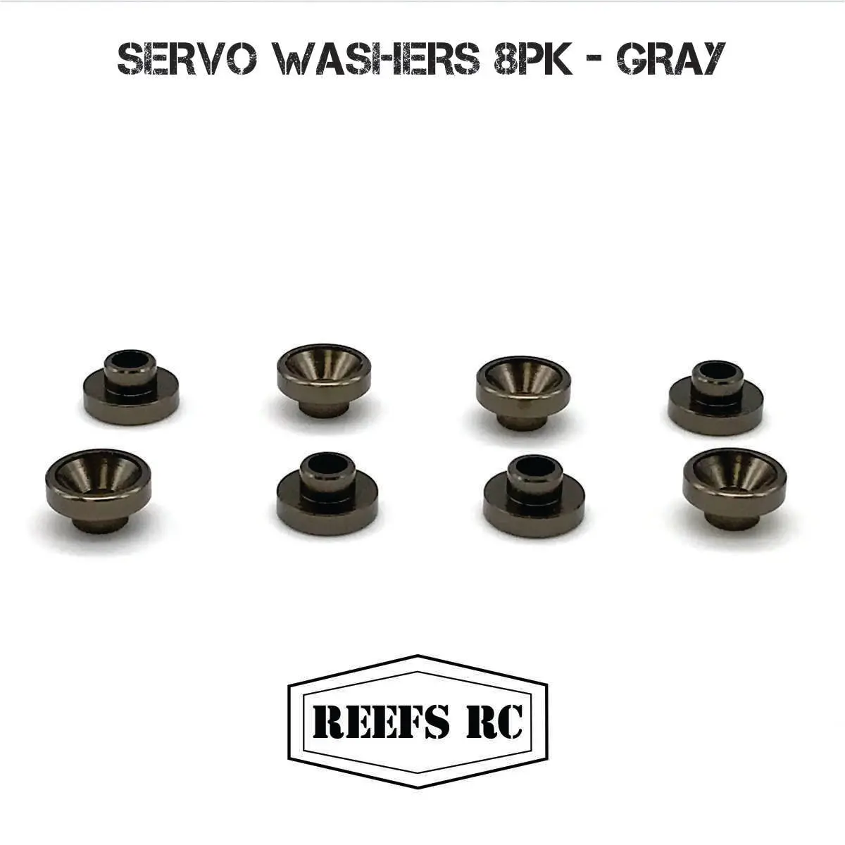 Servo Washers, Gray (8) 1