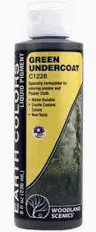 Woodland Scenics Undercoat - Green 8Oz 1