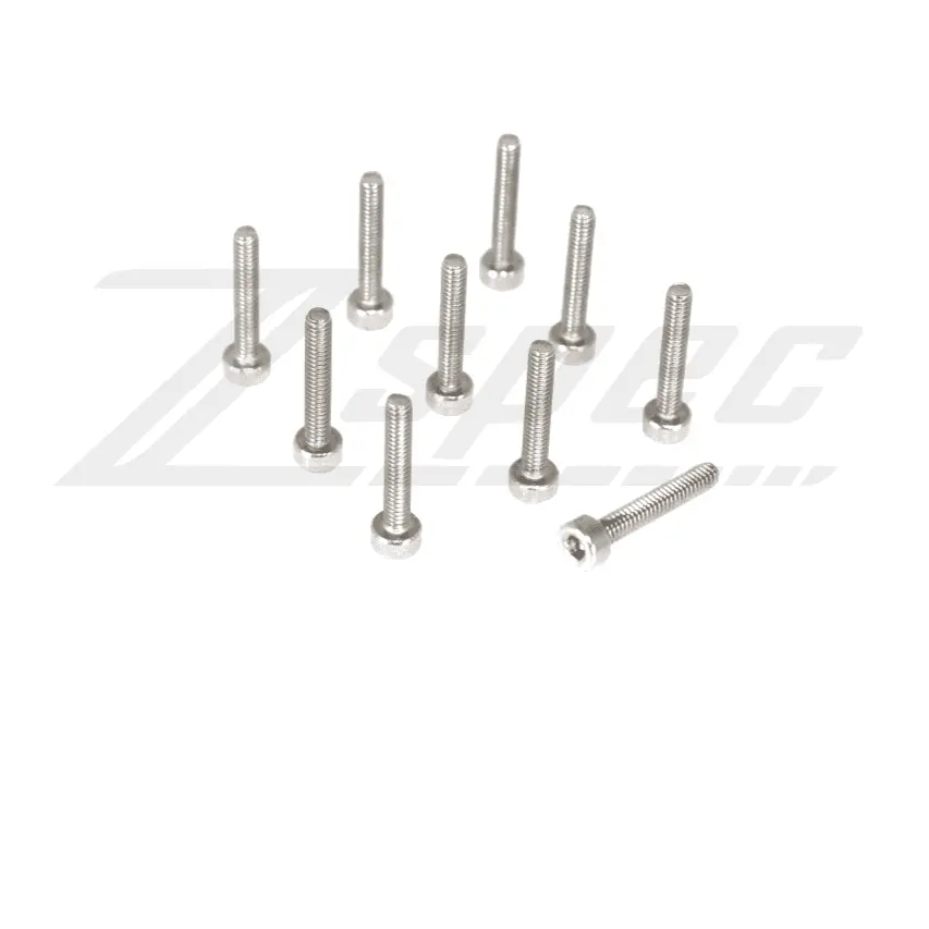 Zspec M2-0.4X12mm Fastener, Shsc, Stainless Sus304, 10-Pack 1