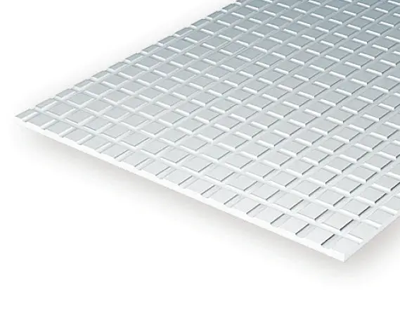 Styrene Sidewalk 1/8 12"X24" 1