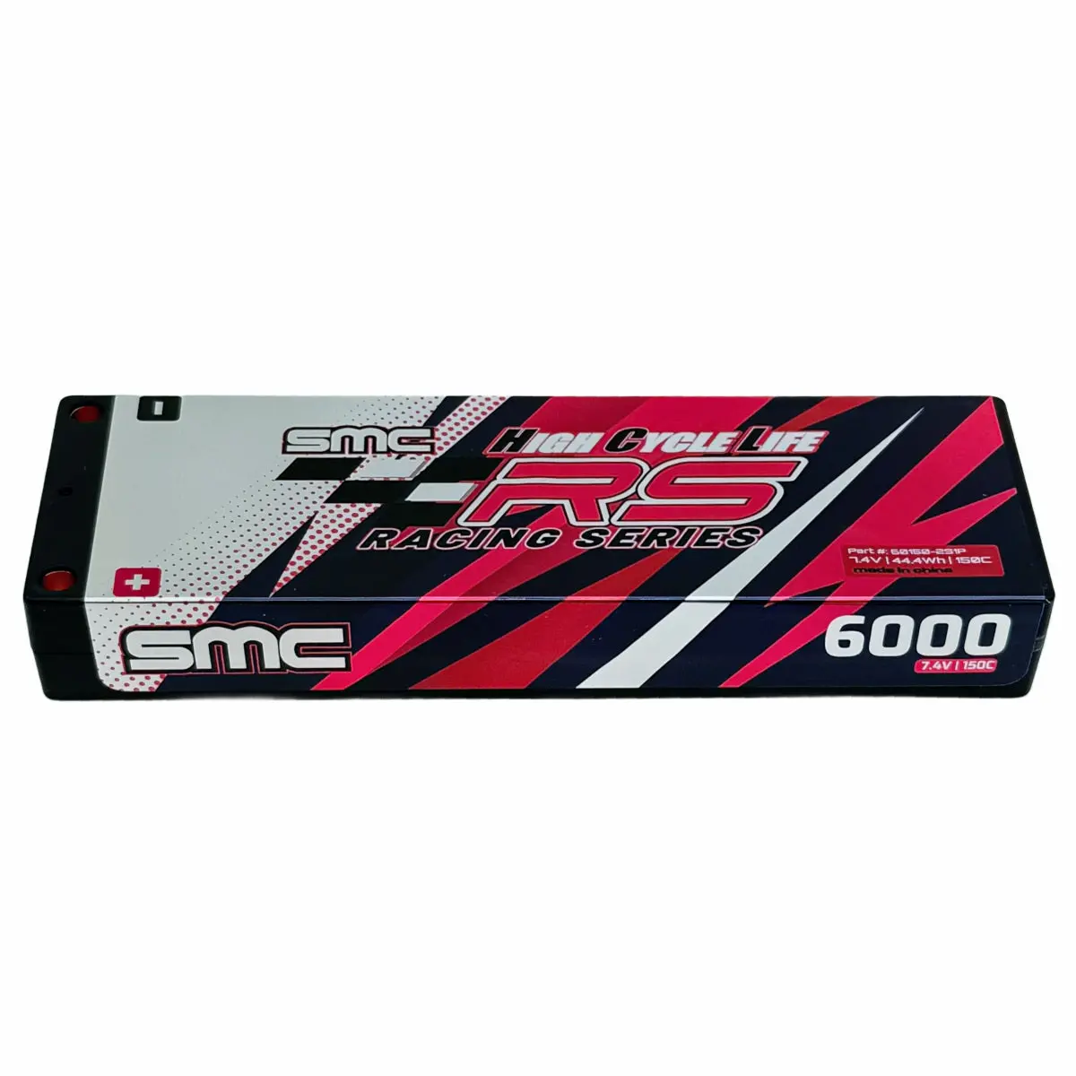 Hcl-Rs 7.4V 2S Lcg Lipo Battery, 6000Mah 150C 1