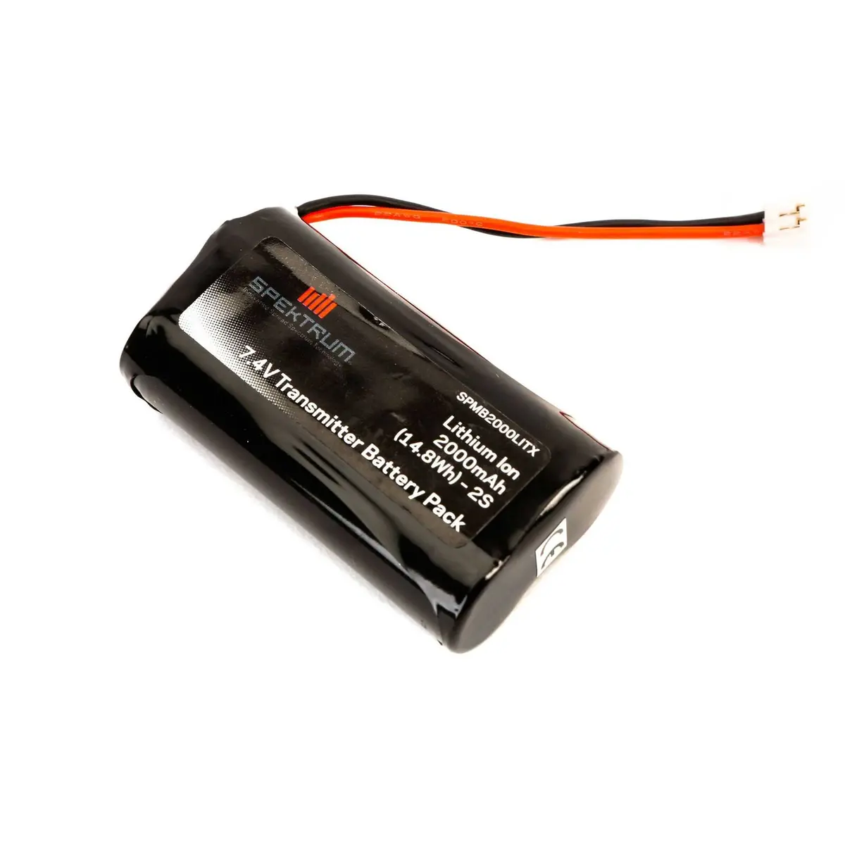 2S 7.4V Li-Ion Transmitter Battery, 2000Mah 1