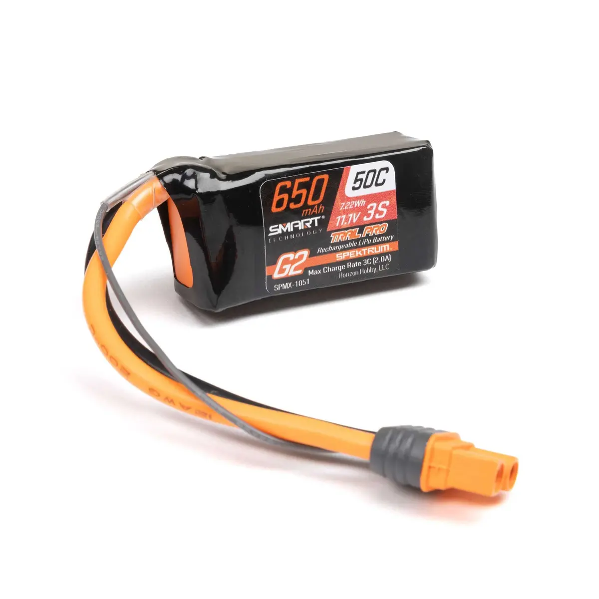 Smart G2 Trail Pro 11.1V 3S Lipo Battery W/ Ic2 650Mah 50C 1