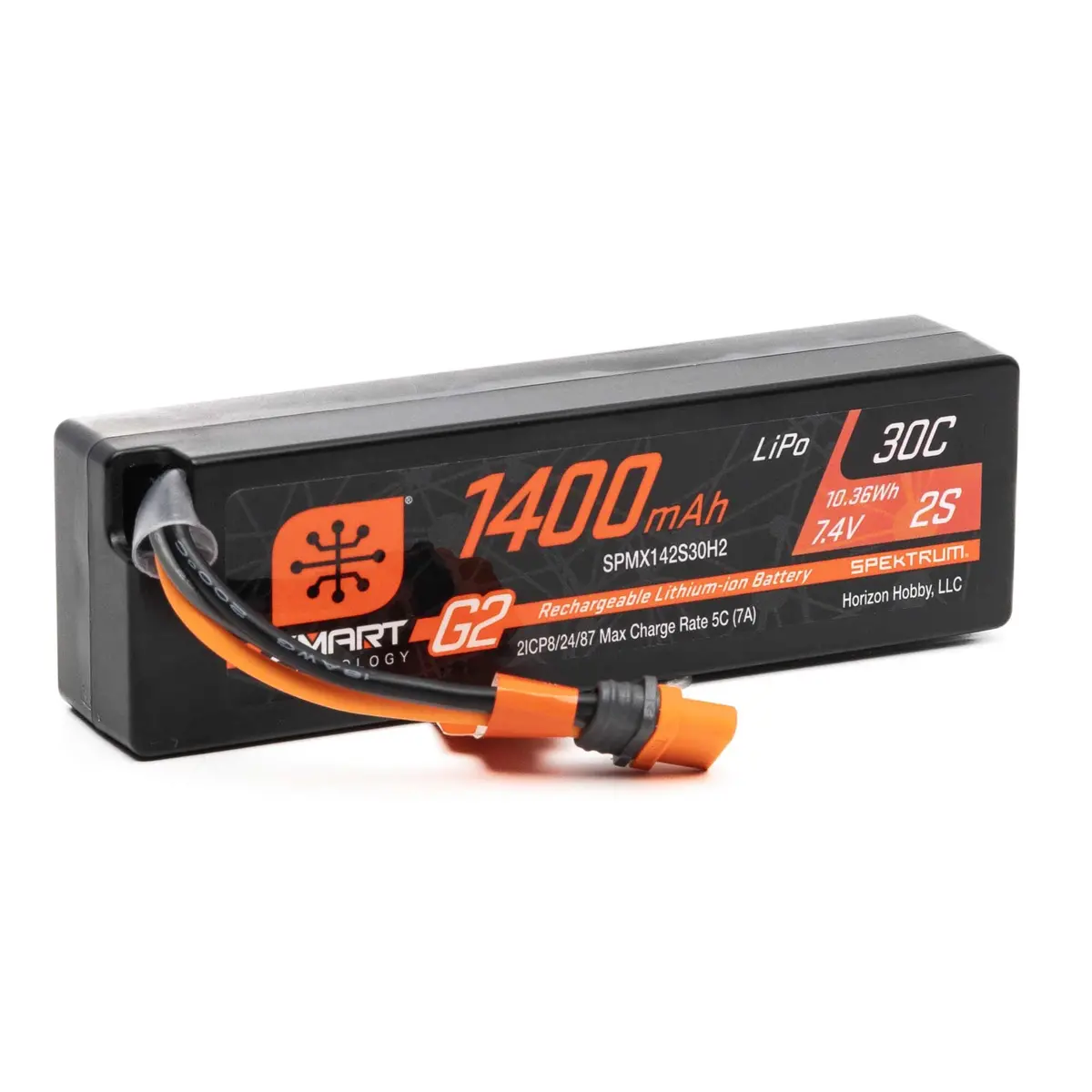 Smart G2 7.4V 2S Lipo Battery W/ Ic2, 30C 1400Mah 1