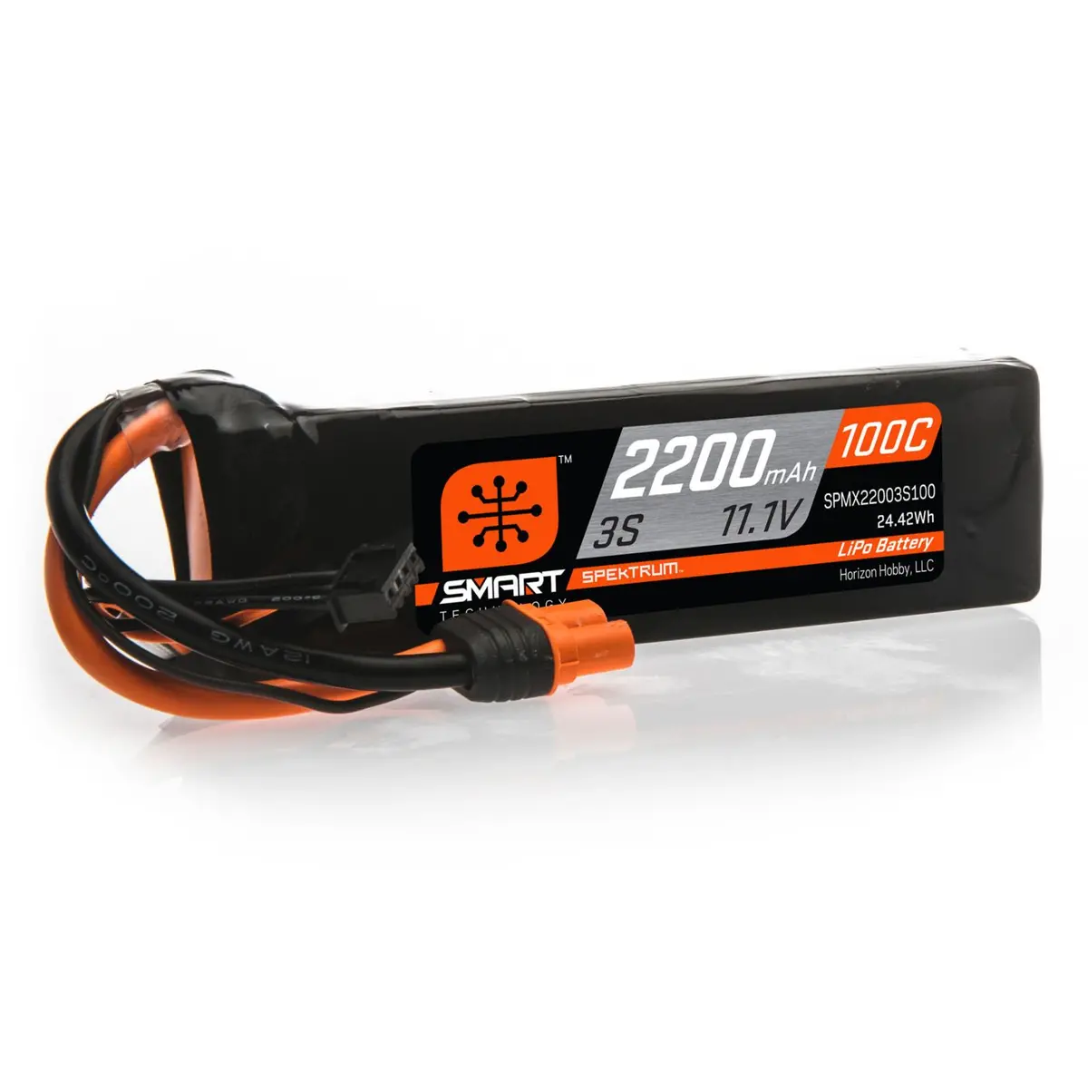Smart 3S 11.1V Lipo Battery, 100C 2200Mah 1