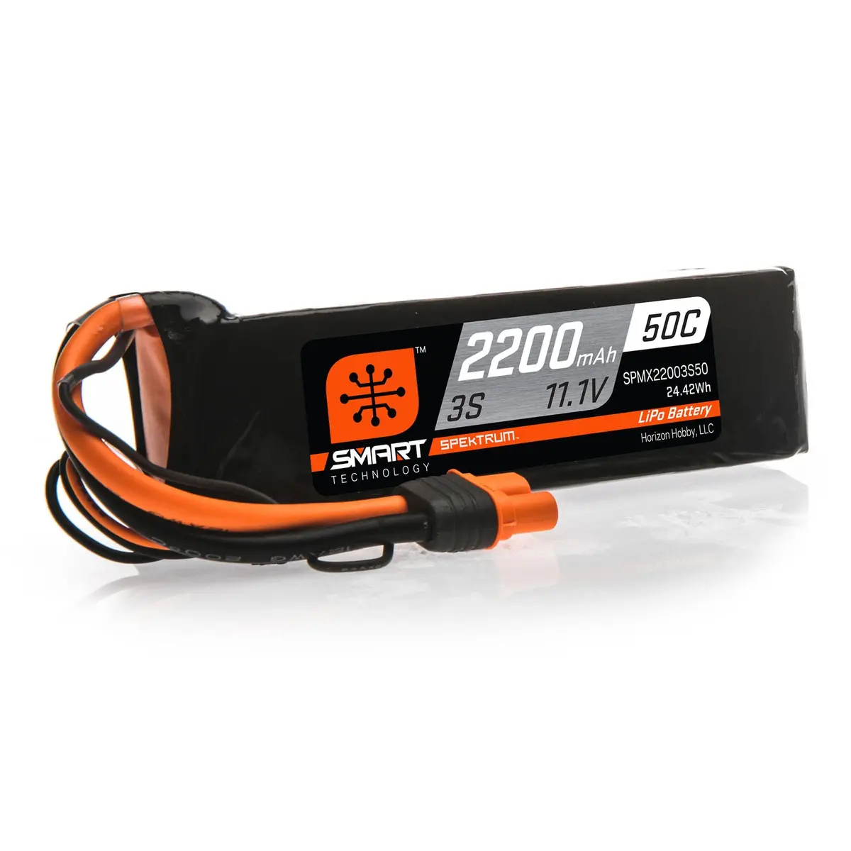 Ic3 3S 11.1V Smart Lipo Battery, 50C 2200Mah 1